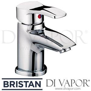 Bristan CAP EBAS C Capri Basin Mixer with Eco-Click Bathroom Tap and Pop-Up Waste Spare Parts